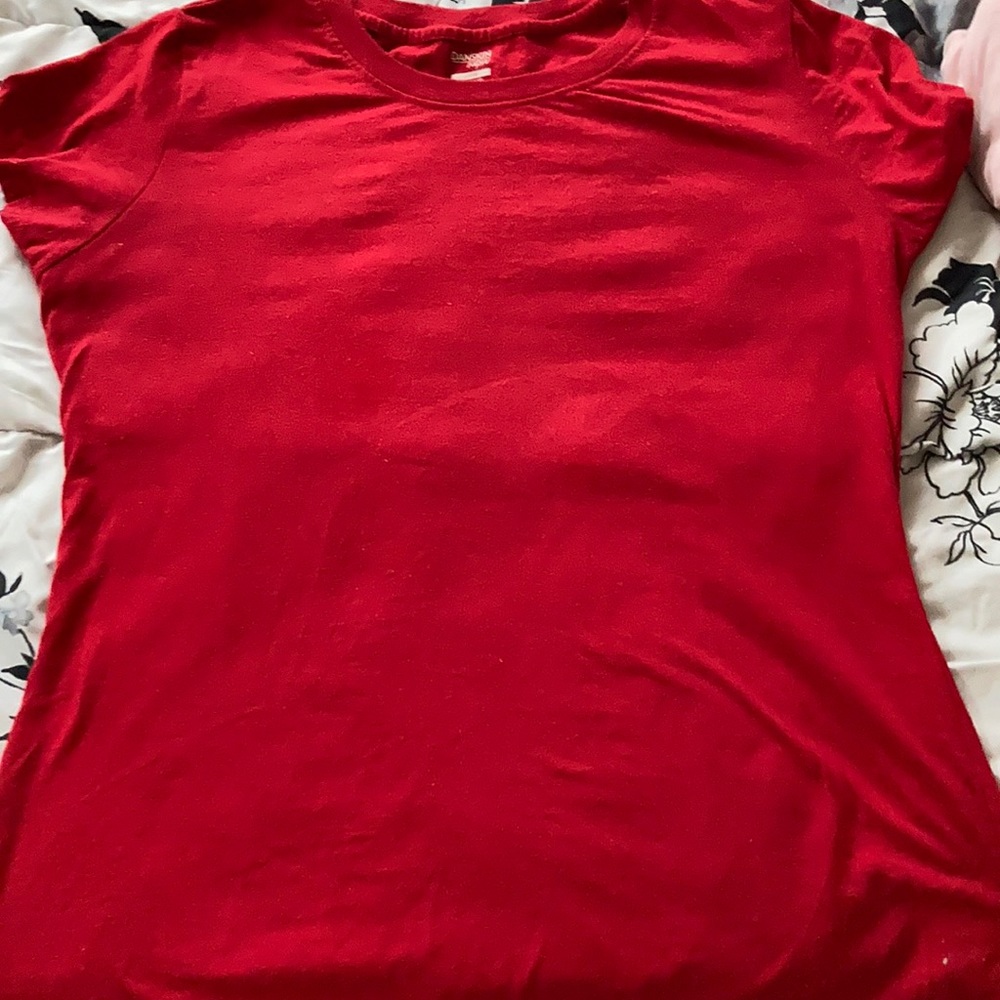 A red shirt